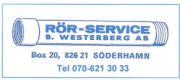 Rör-Service B. Westerberg AB